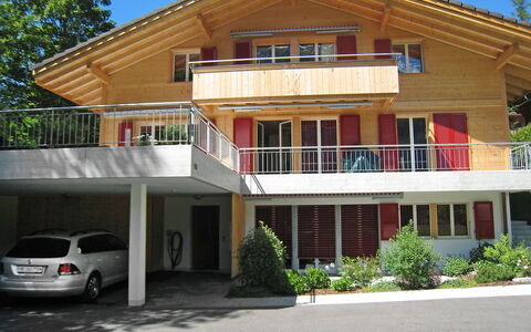 Chalet Almisgässli: Plant, Building, Property, Sky, Window, Vehicle, Wheel, Car