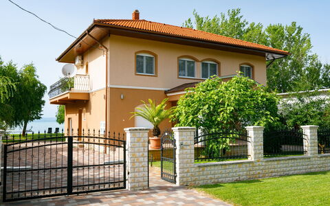 Balatonlelle 130: Sky, Building, Plant, Property, Window, Tree, House, Land Lot, Residential Area, Real Estate