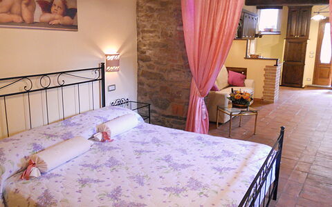 Casa Stefy: Bedroom, Room, Property, Furniture, Bed, Interior Design, Bed Frame, Bed Sheet, Floor, Building