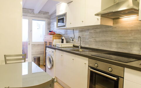 Cofitsa: Property, Room, Countertop, Kitchen, Cabinetry, Furniture, Interior Design, House, Building, Yellow