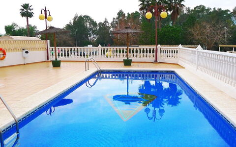 Topacio Iv: Water, Sky, Plant, Property, Swimming Pool, Building, Tree, Architecture, Body Of Water, House