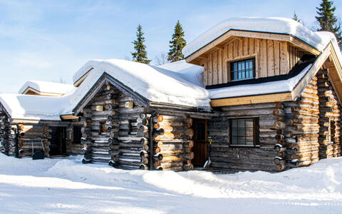 Kantapää D3: Wood, Cottage, Log Cabin, Forest, Shed, Garden Buildings, Larch, Woodland, Wood Stain