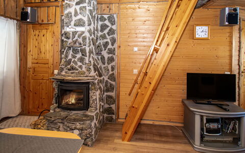 Kantapää D3: Wood, Cottage, Log Cabin, Forest, Shed, Garden Buildings, Larch, Woodland, Wood Stain