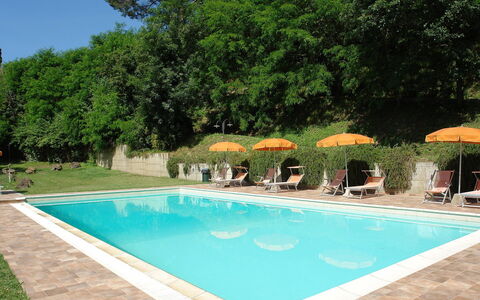 La Gora: Swimming Pool, Property, Leisure, Grass, House, Real Estate, Backyard, Resort, Vacation, Building
