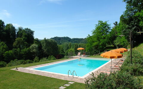 La Gora: Swimming Pool, Property, Grass, House, Leisure, Estate, Real Estate, Building, Villa, Vacation
