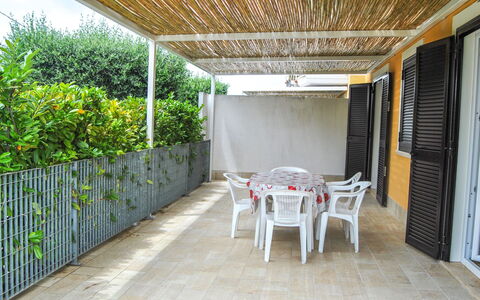 Casale Cilento: Building, Plant, Furniture, Chair, Shade, Porch, House, Table, Interior Design, Outdoor Furniture