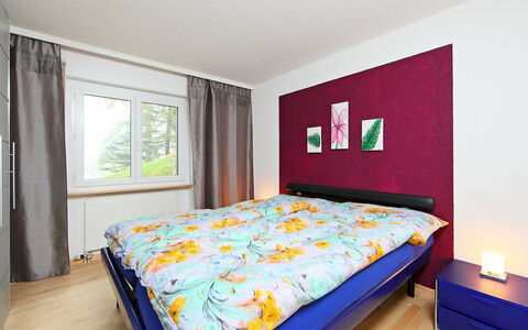 Sonnhalde B: Bedroom, Bed, Bed Sheet, Furniture, Room, Property, Bedding, Mattress, Bed Frame, Interior Design