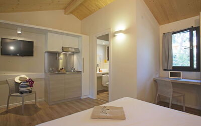 Paradù Ecovillage & Resort 300.1: Room, Property, Interior Design, Furniture, Building, Ceiling, Floor, House, Wall, Architecture