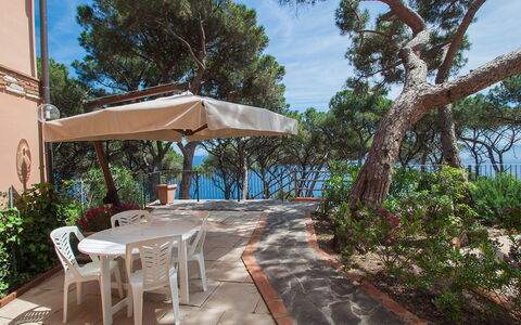 Rio Marina 400: Property, Real Estate, Tree, Building, Resort, House, Vacation, Shade, Sky, Home