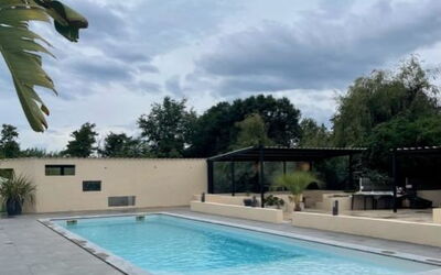 Ghisonaccia 29: Water, Cloud, Sky, Plant, Property, Swimming Pool, Building, Tree, Shade, Leisure