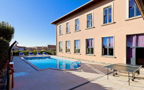 Old School House: Property, Building, House, Real Estate, Home, Swimming Pool, Town, Apartment, Residential Area, Estate
