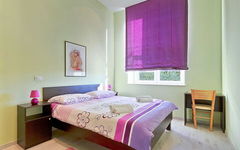 Old School House: Bedroom, Bed, Furniture, Room, Bed Sheet, Property, Interior Design, Bed Frame, Pink, Mattress