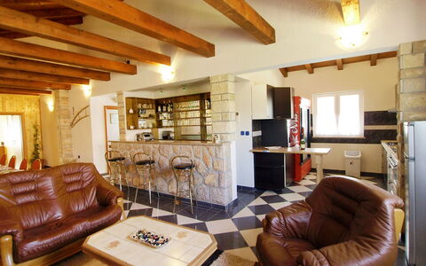 Villa Ana: Room, Living Room, Property, Interior Design, Building, Furniture, Ceiling, Beam, House, Home