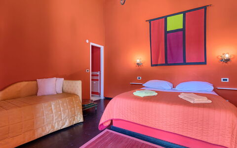 Moira: Bedroom, Room, Bed, Furniture, Bed Sheet, Property, Interior Design, Bed Frame, Wall, Pink