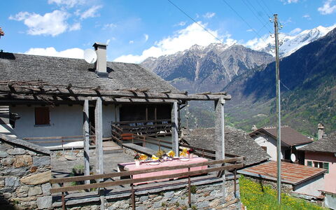 Mona: Mountain Village, Mountain, Mountainous Landforms, Roof, Hill Station, Mountain Range, Village, Rural Area, House, Alps