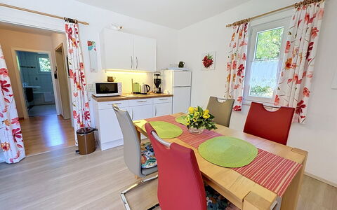 Triberg 100: Furniture, Flooring, Interior Design, Floor, Chair, Apartment, Kitchen & Dining Room Table, Dining Room, Wood Flooring, Houseplant