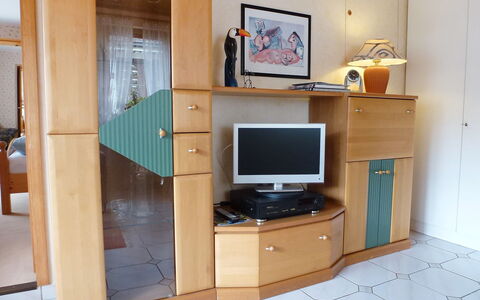 Triberg 100: Furniture, Room, Property, Flat Panel Display, Computer Desk, Media, Screen, Interior Design, House, Technology