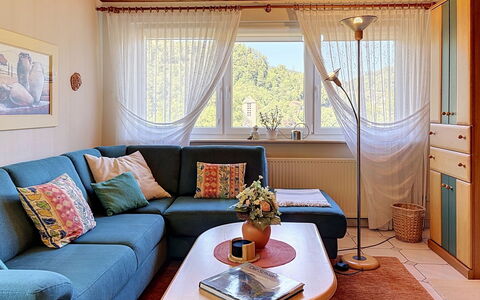 Triberg 100: Furniture, Interior Design, Couch, Flooring, Floor, Wood, Living Room, Room, Lighting, Textile