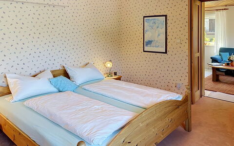 Triberg 100: Furniture, Bed, Interior Design, Bedroom, Flooring, Floor, Wood, Bed Sheet, Bedding, Ceiling