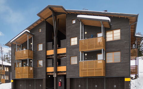 Karhunvartijan Linna B11: Facade, Apartment, Urban Design, Composite Material, Siding, Daylighting, Brutalist Architecture