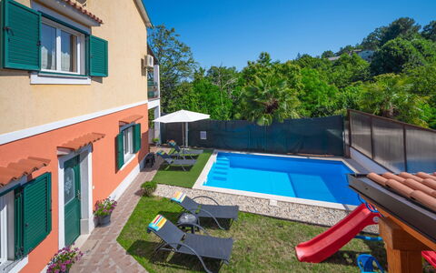 Sandra: Building, Sky, Property, Plant, Window, Swimming Pool, Azure, Outdoor Furniture, Shade, House