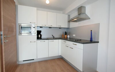 Alpenrose 175.2: Room, Property, Kitchen, Furniture, Cabinetry, Countertop, Major Appliance, Building, Interior Design, Floor