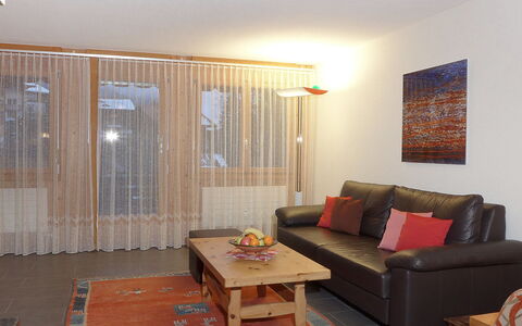 Schoneggacher Apt. S: Furniture, Table, Couch, Property, Wood, Lighting, Interior Design, Studio Couch, Comfort, Living Room