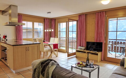 Berg-Seeblick: Furniture, Property, Cabinetry, Window, Window Blind, Comfort, Wood, Interior Design, Lighting, Curtain