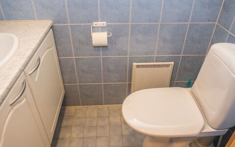 Kaukonraitti 4 C 2: Toilet Seat, Bathroom, Toilet, Plumbing Fixture, Flooring, Bathroom Sink, Floor, White, Sink, Interior Design