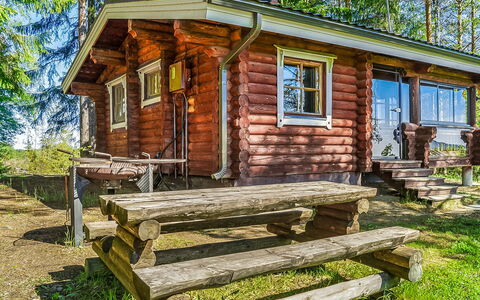 Huvilakoti 2: Wood, Cottage, Log Cabin, Forest, Shed, Garden Buildings, Larch, Woodland, Wood Stain