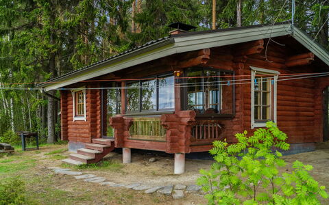 Huvilakoti 2: Wood, Cottage, Log Cabin, Forest, Shed, Garden Buildings, Larch, Woodland, Wood Stain