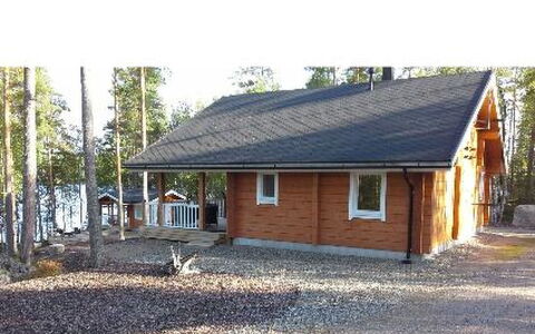 Louhiranta: Tree, Bank, House, Cottage, Lake, Pond, Forest, Log Cabin