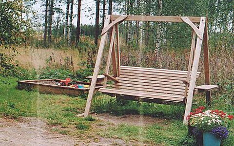 Eteläranta: Wood, Swing, Outdoor Furniture, Garden, Woodland, Hardwood, Plank, Backyard, Lumber, Park