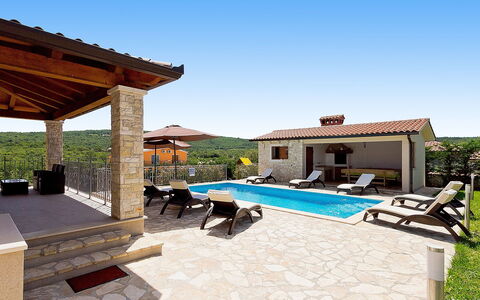 Lucija: Property, Building, House, Swimming Pool, Estate, Home, Real Estate, Patio, Architecture, Room