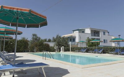 Scicli 130: Water, Sky, Property, Swimming Pool, Azure, Building, Shade, Outdoor Furniture, Tree, Plant