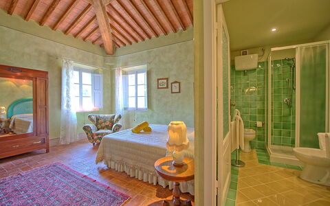 Villa Lorenza: Room, Property, Interior Design, Furniture, Building, Ceiling, Estate, House, Real Estate, Bedroom