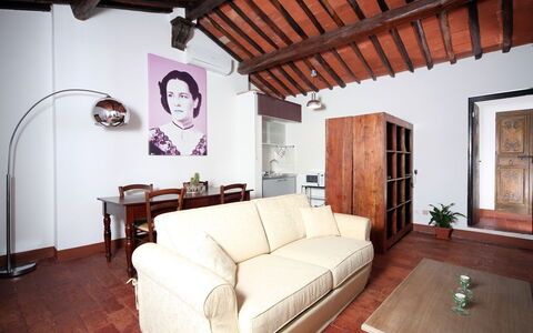 The living room