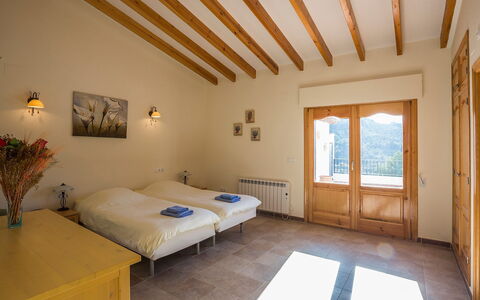 Casa Salvador: Room, Property, Bedroom, Furniture, Bed, Building, Ceiling, Interior Design, Wall, Bed Sheet