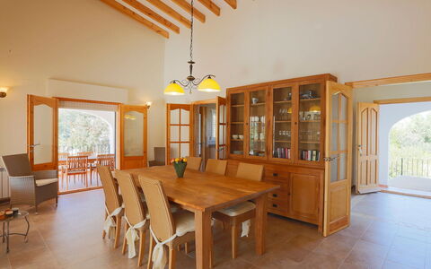 Casa Salvador: Room, Property, Building, Ceiling, Dining Room, Furniture, House, Floor, Interior Design, Table