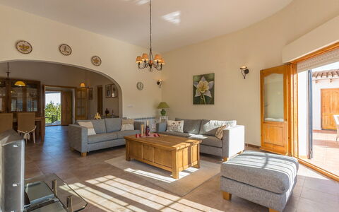 Casa Salvador: Property, Room, Building, Furniture, Interior Design, Living Room, Floor, Ceiling, House, Real Estate