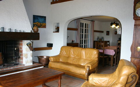 Fromental: Couch, Picture Frame, Furniture, Table, Building, Wood, Comfort, Lighting, Interior Design, Living Room