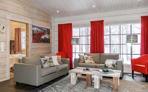 Sallan Panparkstie 14 B: Waterway, Bank, Watercourse, Lake, Cottage, Forest, Channel, Reservoir, Log Cabin