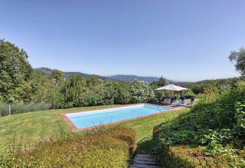 Le Pergole: Natural Landscape, Property, Swimming Pool, Real Estate, Nature Reserve, Estate, House, Landscape, Rural Area, Grass