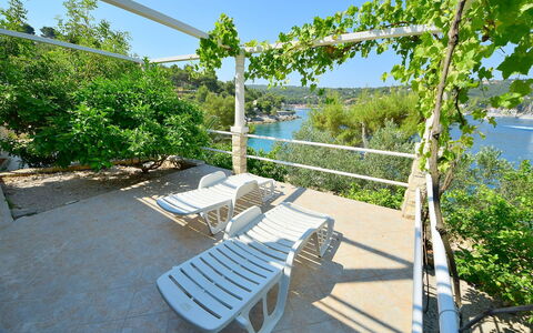 Parunov: Sky, Plant, Property, Water, Azure, Botany, Outdoor Furniture, Shade, Outdoor Bench, Biome