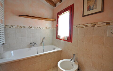 Casa Laura: Bathroom, Property, Room, Tile, Tap, Wall, Bathroom Sink, Plumbing Fixture, Interior Design, Sink