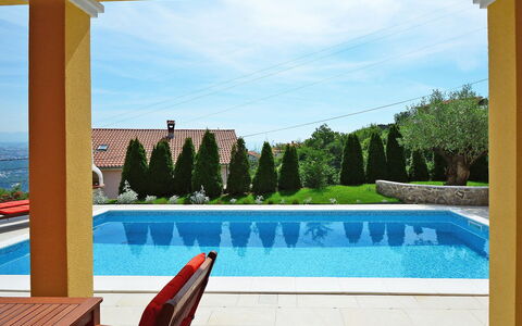 Villa Olea: Property, Wall, House, Azure, Real Estate, Shade, Home, Room, Swimming Pool, Vacation