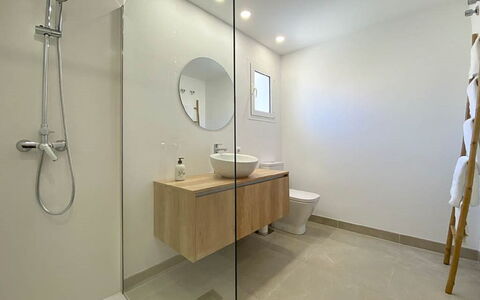 Nautic 3: Mirror, Building, Tap, Sink, Plumbing Fixture, Bathroom Sink, Interior Design, House, Wood