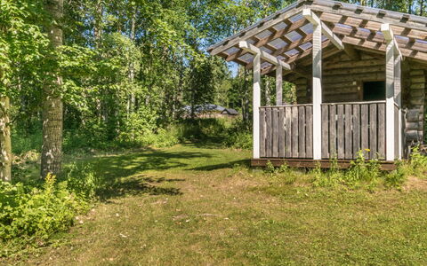Rauhalinna: Cottage, House, Home, Garden Buildings, Siding, Log Cabin, Farmhouse, Estate, Shed, Yard