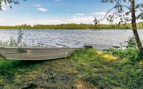 Rauhalinna: Cottage, House, Home, Garden Buildings, Siding, Log Cabin, Farmhouse, Estate, Shed, Yard