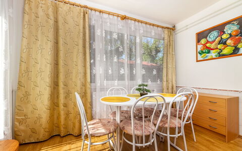Sunny: Furniture, Table, Window, Plant, Chair, Wood, Curtain, Interior Design, Yellow